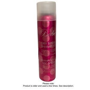 Babe Hair Dry Spray Shampoo for Hair Extensions Small Bottle 5.35 fl oz